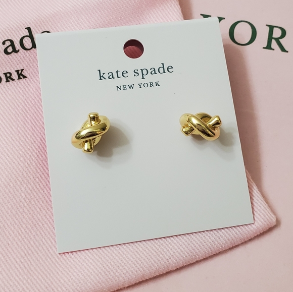 Kate Spade Knot studs - Picture 5 of 7